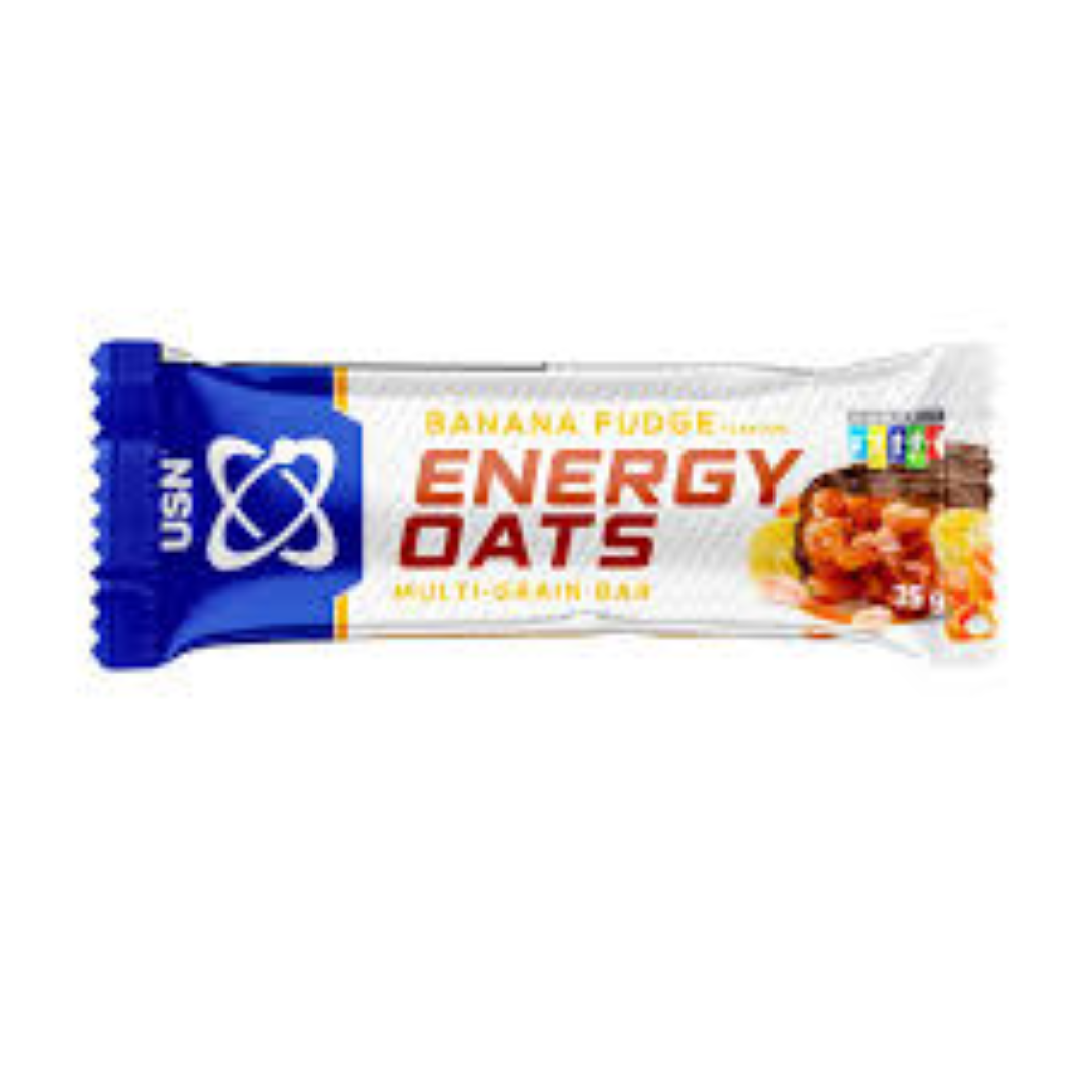 ENERGY OATS BAR BANANA FUDGE 35G